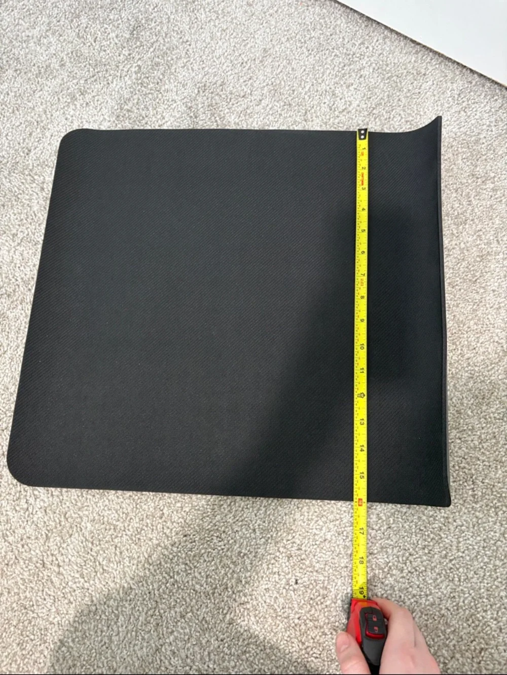 Grey Rectangular Desk Mat - Picture 4 of 4